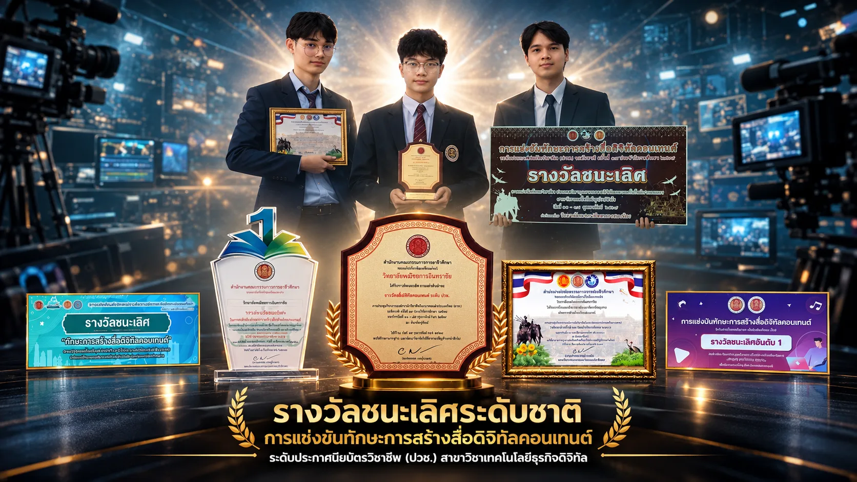 รางวัลชนะเลิศระดับชาติ รูปที่ 1
